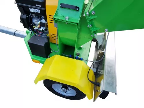 Victory BX-2000-E wegtoegelaten (CoC-papier) houtversnipperaar, houthakselaar met Briggs&Stratton motor met e-starter; schijfelhakselaar